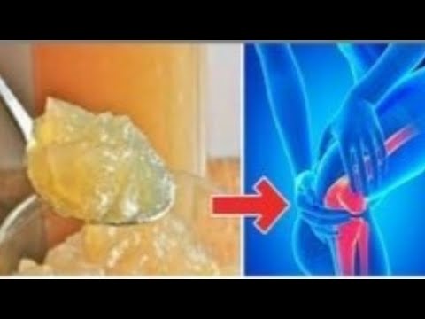 Drink Gelatin To Help Your Knee, Back and Joint Pain...