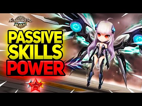 ONLY Monsters with PASSIVE SKILLS - Summoners War