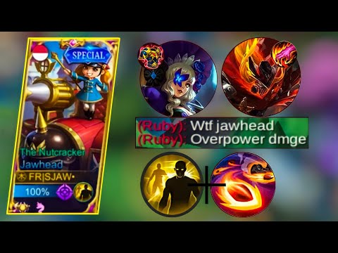 JAWHEAD USER VS STRONG META FIGHTERS SOLO RANK | JAWHEAD TOP 1 GLOBAL 2021 | JAWHEAD GAMEPLAY-MLBB