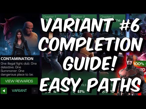 Variant #6 Contamination Completion Guide - Easiest Paths & Tips! - Marvel Contest of Champions