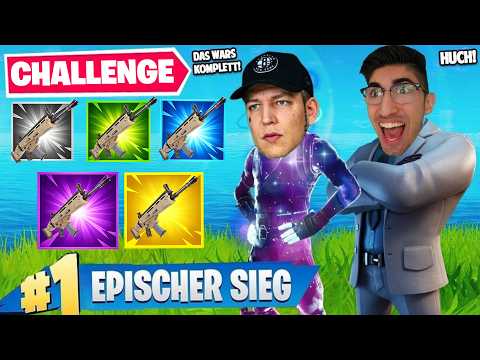 WHO WILL FIRST FIND ALL RARITIES IN FORTNITE against CONTINIOUS