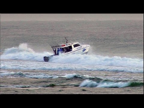 The Noosa Bar Crossing, Saturday morning, April 30, 2016.