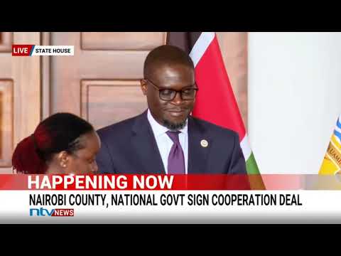 Return of NMS season 2? Governor Sakaja signs cooperation deal with Ruto's government