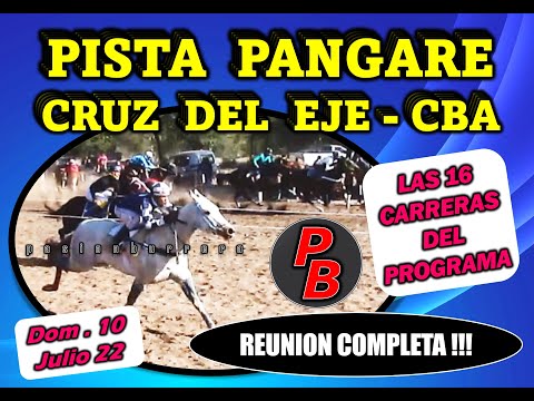 REUNIÓN PISTA PANGARE - CRUZ DEL EJE (10-07-2022)