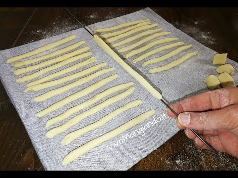 Maccheroni col buco - ricetta antica siciliana