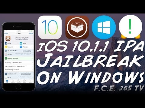 iOS 10.1.1 Jailbreak IPA RELEASED - How to Install It On WINDOWS Video