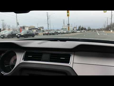 Procharged 3.7L V6 Mustang Acceleration 432 rwhp