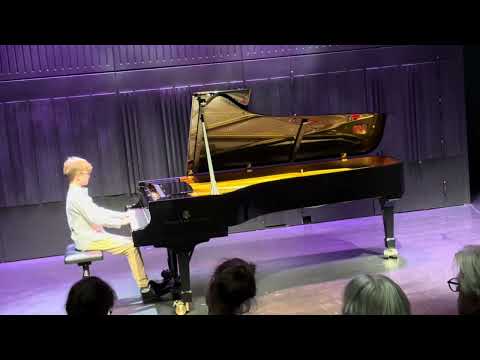 Franz Liszt, Paganini Etude no.2 in Eb Major - Alexander Tiemroth (age 11)