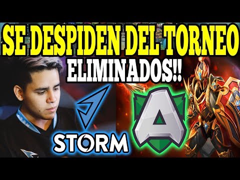 SE DESPIDEN DEL TORNEO!! ELIMINACION!! J.STORM vs ALLIANCE [GAME 2]  - ONE Esports Dota 2 Singapore
