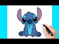 Comment dessiner Stitch - Lilo et Stitch