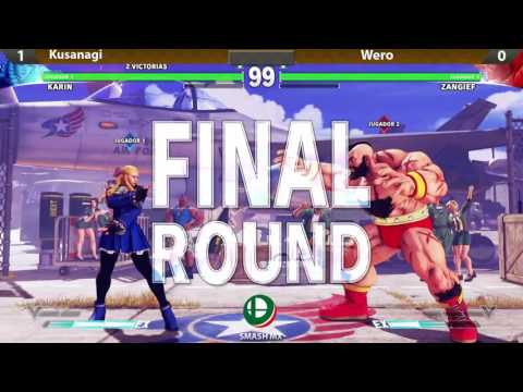 Hadouken Fest  - SFV - WQ  Kusanagi(Karin) vs Wero(Zangief)
