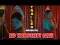 Aradhya In Red Transparent Saree Trailer TheStoryFashion Thestoryfashion