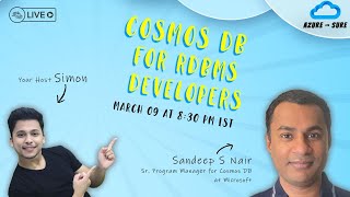Cosmos DB for RDBMS Developers - Azure for Sure - S2 - Ep. 6