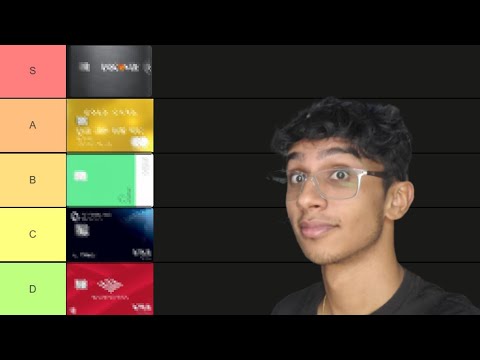 The Ultimate Credit Card Tier List (2022)