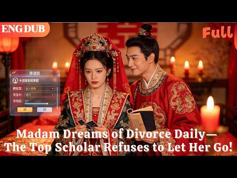 [ENG DUB]🌟Madam Dreams of Divorce Daily— The Top Scholar Refuses to Let Her Go!#drama#minidrama