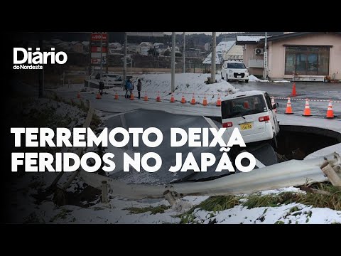 Terremoto de magnitude 7,5 deixa 30 feridos no Japão 