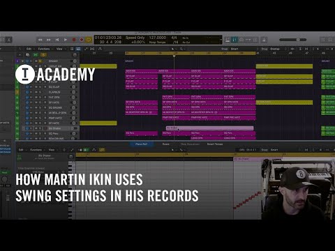 How Martin Ikin Uses Swing Settings In His Records