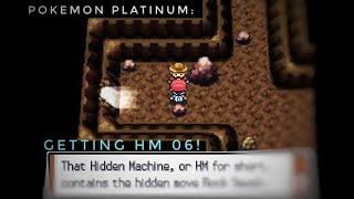 Pokemon Platinum: 04 | HOW TO GET HM 06 | ROCK SMASH | 💥😯🔥