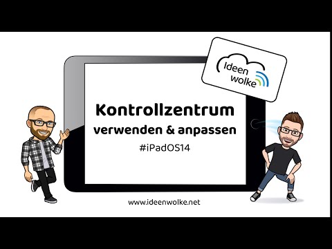 Kontrollzentrum verwenden und anpassen (iPadOS 14)