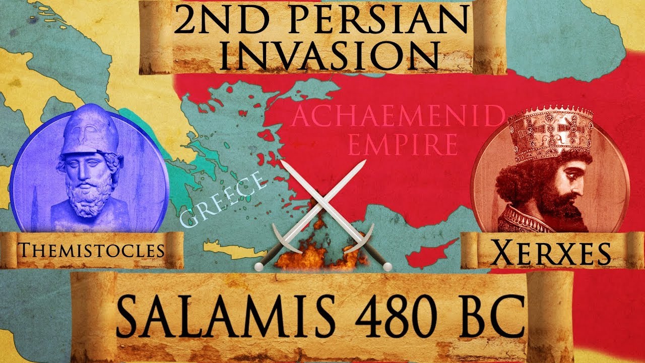 Battle of Salamis 480 BC (Persian Invasion of Greece) DOCUMENTARY
