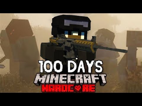 Surviving 100 Days in Hardcore Zombie Apocalypse!