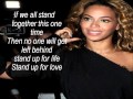 Destiny's Child Stand Up For Love With Lyrics