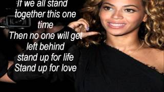 Destiny&#39;s Child Stand Up For Love With Lyrics