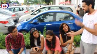 Indian Girl Go Bald For A Day | Funny Shocking Reactions | Street Interview | WTF! ZONE |