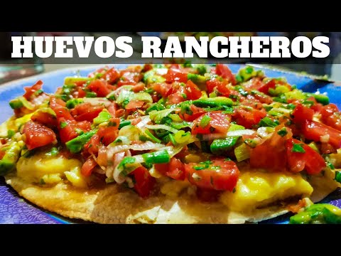 Cómo preparar HUEVOS RANCHEROS [PICO de GALLO] [Receta Fácil] [Desayuno Mexicano] | William Priets
