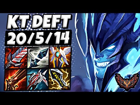 Draven vs Kaisa ADC [ KT Deft ] Patch 14.12 Korea Grandmaster ✅