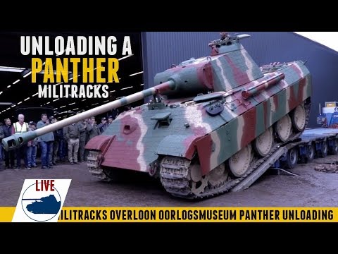Unloading Panther Ausf A at Militracks 2019 Livestream.