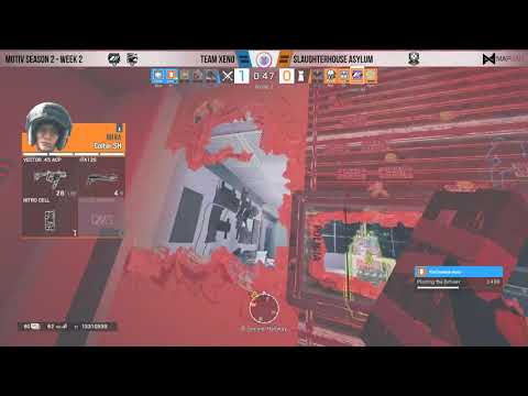 Motiv R6 League | Season 2 Playdays |  Team Xeno vs Slaughter House Aslyum l Casted by Uzum9ki