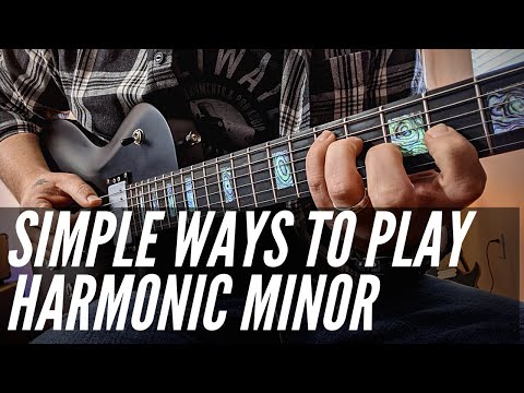 3 Ways To Add Harmonic Minor into Drop D
