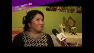 Ирина Дубцова у Кажетты, отрывок программы Популярная правда на МУЗТВ