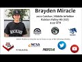 Brayden Miracle - 2022 - C/MIF Skills Showcase Video