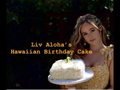 Liv Aloha's Lilikoi Birthday Cake