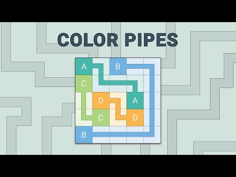 Color Pipes (Numberlink) Video
