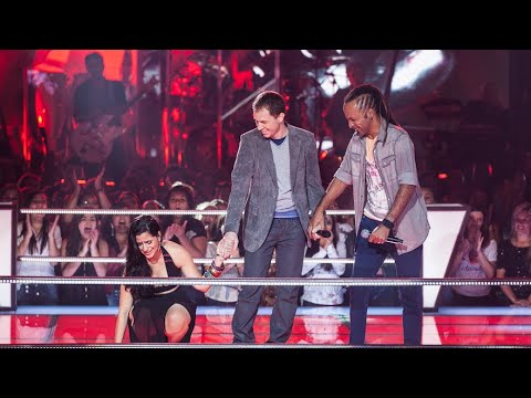 Batalha The Voice Brasil (Boa sorte) Mira Callado e Júnior Meirelles