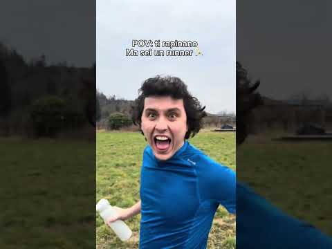 TI RAPINANO MA SEI UN RUNNER 🏃😂