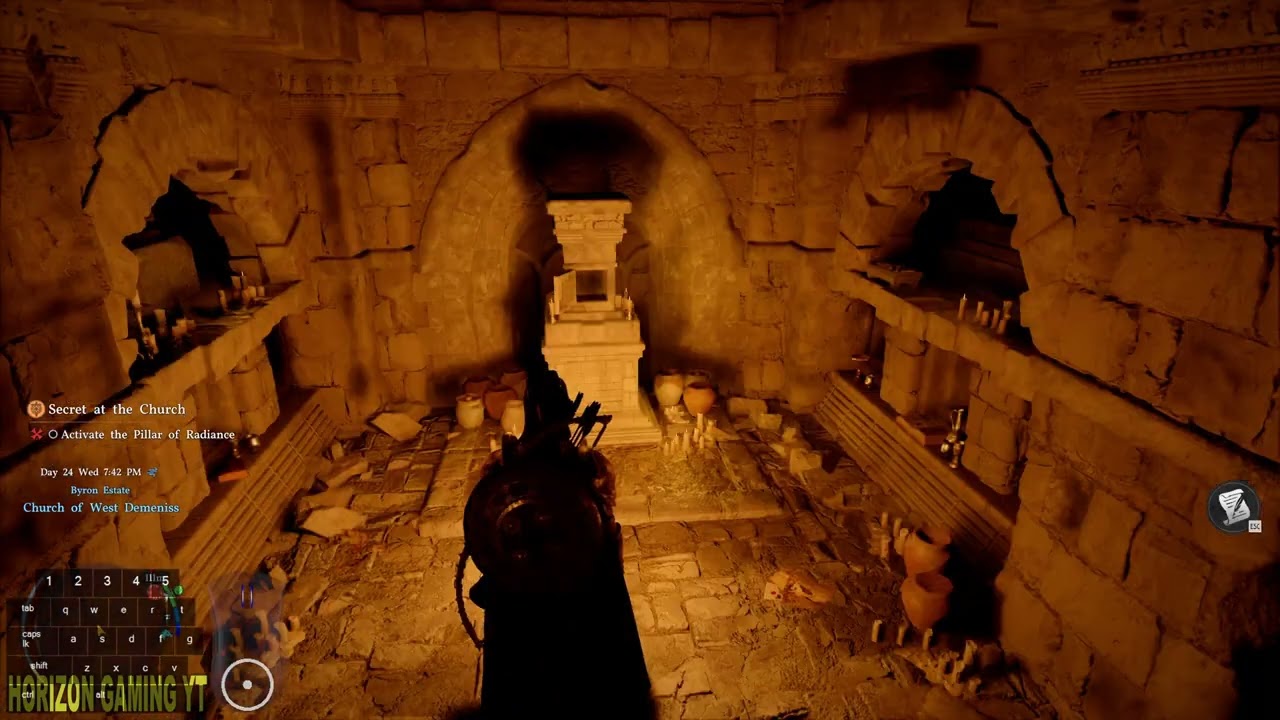 How to Finish Activate the Pillar of Radiance - Find a way to pursue the crow - Crimson Desert