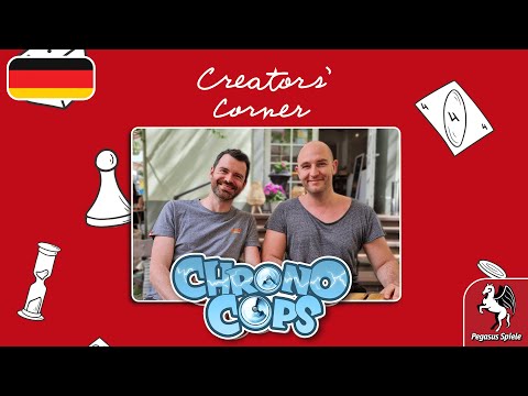 Creators' Corner | Matthias Prinz & Martin Kallenborn | ChronoCops |DE| Pegasus Spiele