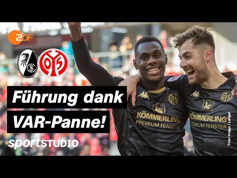SC Freiburg – Mainz 05 Highlights | Bundesliga, 22. Spieltag 2021/22 | sportstudio