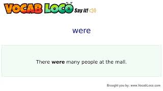 Video thumbnail for were