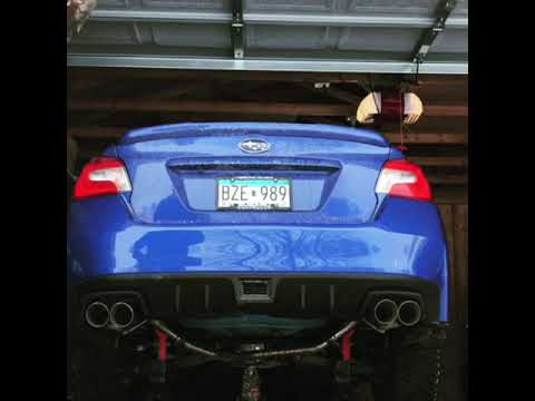 2019 WRX 1st cold start with MAPerformance Axle-back Exhaust