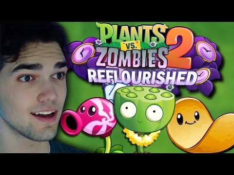 Playing PVZ 2 Reflourished for the First Time!!