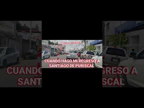 Cuando me devuelvo exactamente por el mismo camino para no perderme... en Santiago de Puriscal.