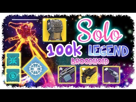 Solo 100k Ordeal Nightfall - Broodhold Legend - Destiny 2 (Season Of Worthy )