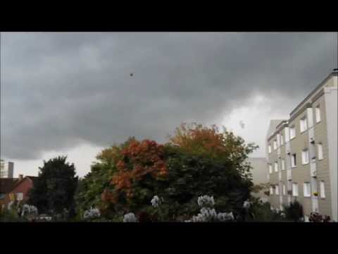Gewitter mit Platzregen und Hagel [Full HD]
