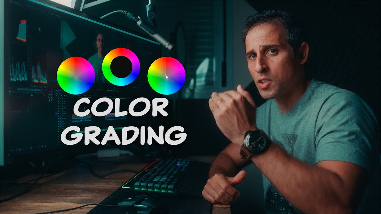 Gravação e Color Grading - O meu processo de criação de vídeos