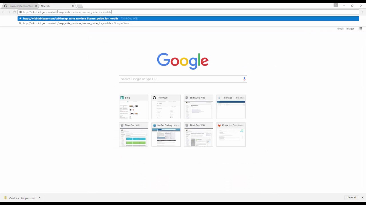 Map Suite Mobile for Android Run Github Sample on Windows